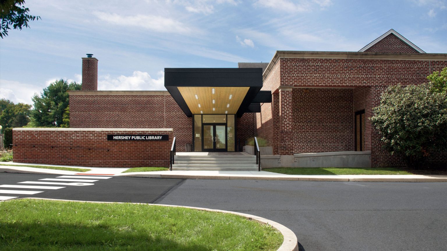 HERSHEY PUBLIC LIBRARY NEW FAMILY ENTRANCE - Chris Dawson Architect